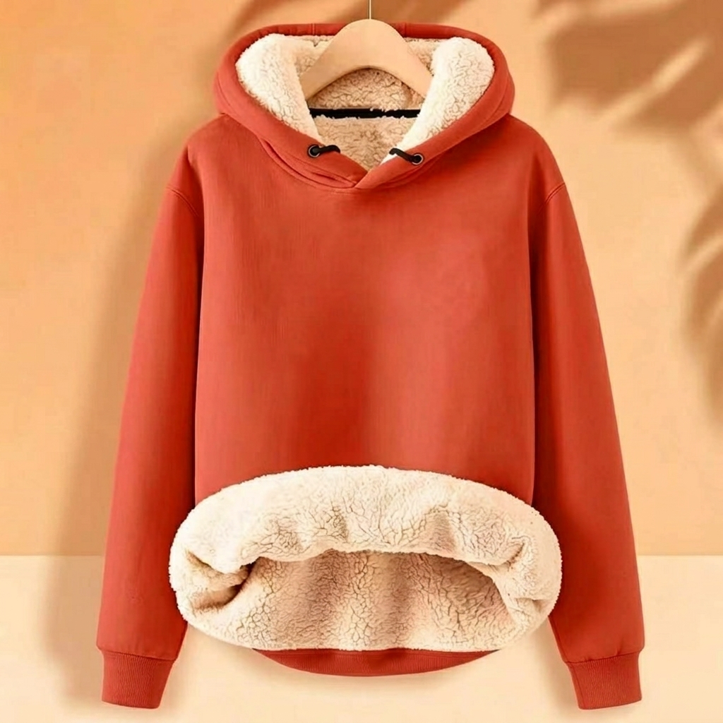【M-5XL】🔥 Męski sweter z kapturem, o grubszym splocie, z podszewką z sherpy