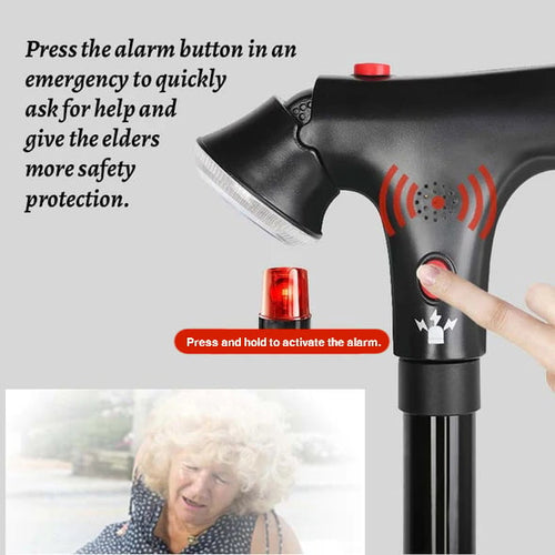 Nowy model składanej kuli z podświetleniem LED 🦯