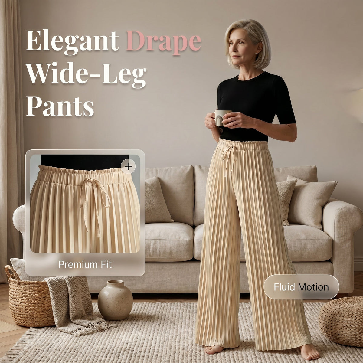 【S–2XL】👖Luźne spodnie rekreacyjne dla kobiet