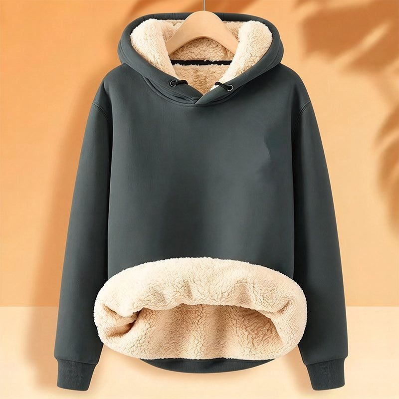 【M-5XL】🔥 Męski sweter z kapturem, o grubszym splocie, z podszewką z sherpy