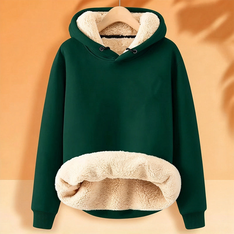 【M-5XL】🔥 Męski sweter z kapturem, o grubszym splocie, z podszewką z sherpy