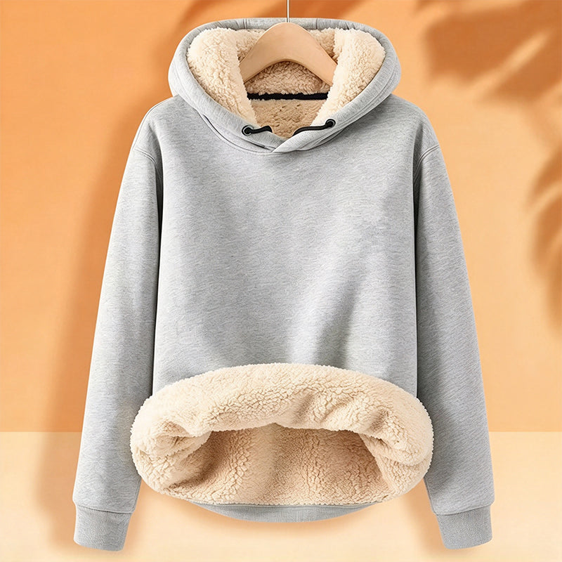 【M-5XL】🔥 Męski sweter z kapturem, o grubszym splocie, z podszewką z sherpy