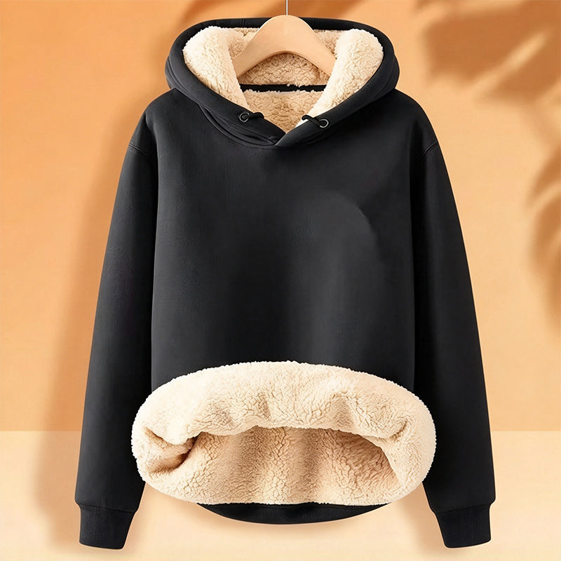 【M-5XL】🔥 Męski sweter z kapturem, o grubszym splocie, z podszewką z sherpy